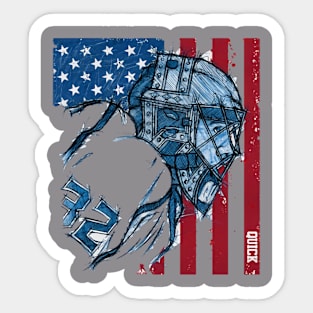 Jonathan Quick Los Angles Sketch USA Sticker